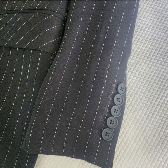 Express button front blazer sport jacket minimalist contemporary - Picture 7 of 16